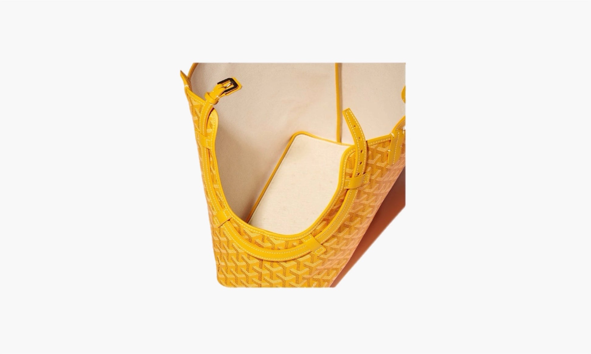 Goyard Chien Gris Bag Yellow | The Sortage