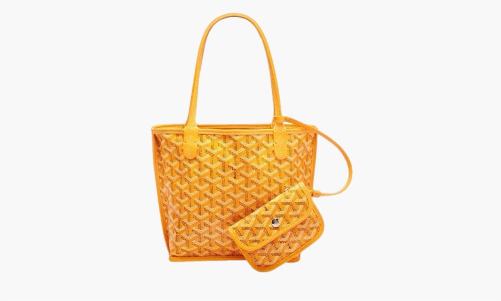 Goyard Anjou Tote Mini Yellow | The Sortage