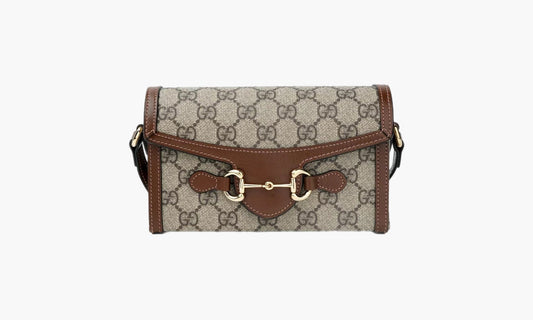 Gucci HORSEBIT 1955 MINI BAG Beige/Ebony | The Sortage