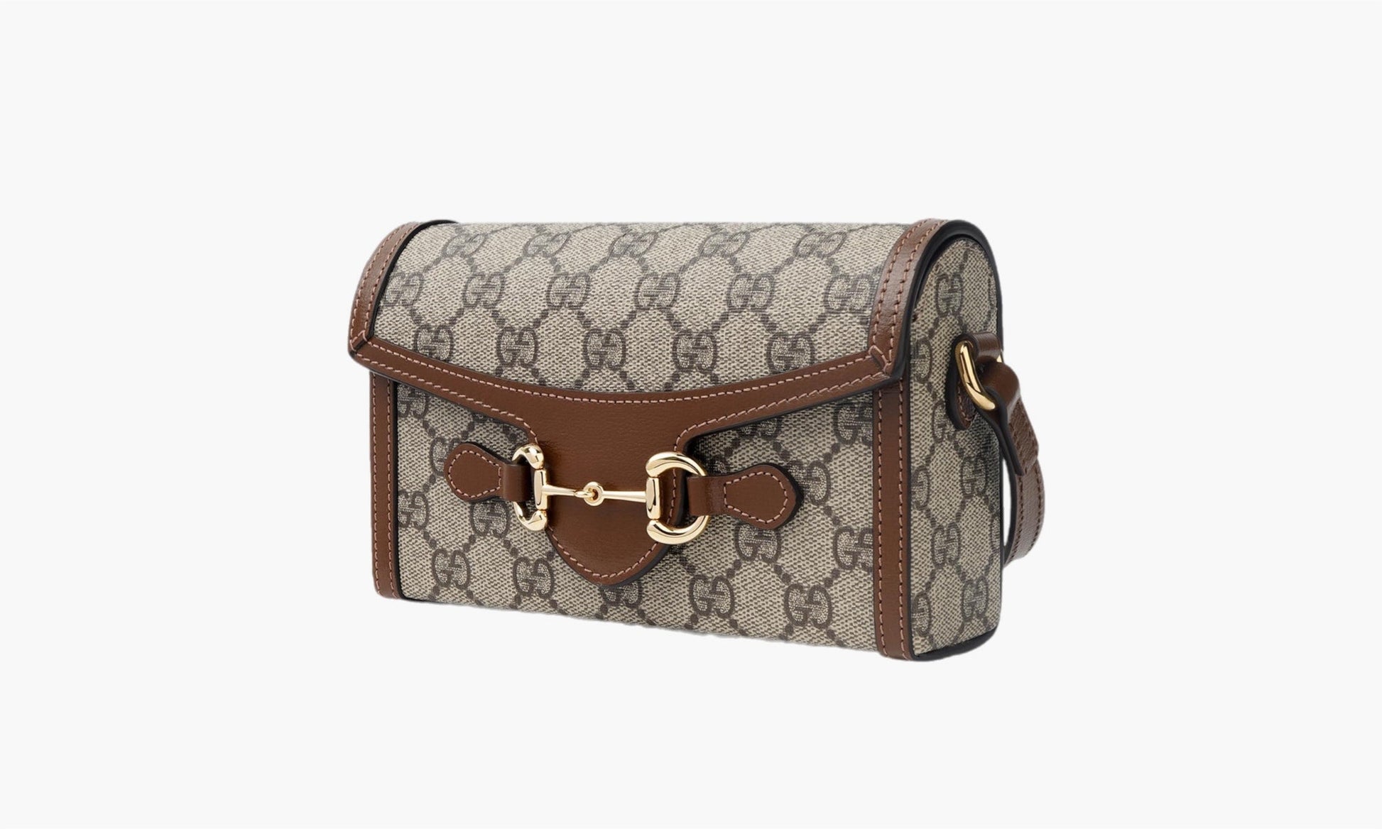 Gucci HORSEBIT 1955 MINI BAG Beige/Ebony | The Sortage