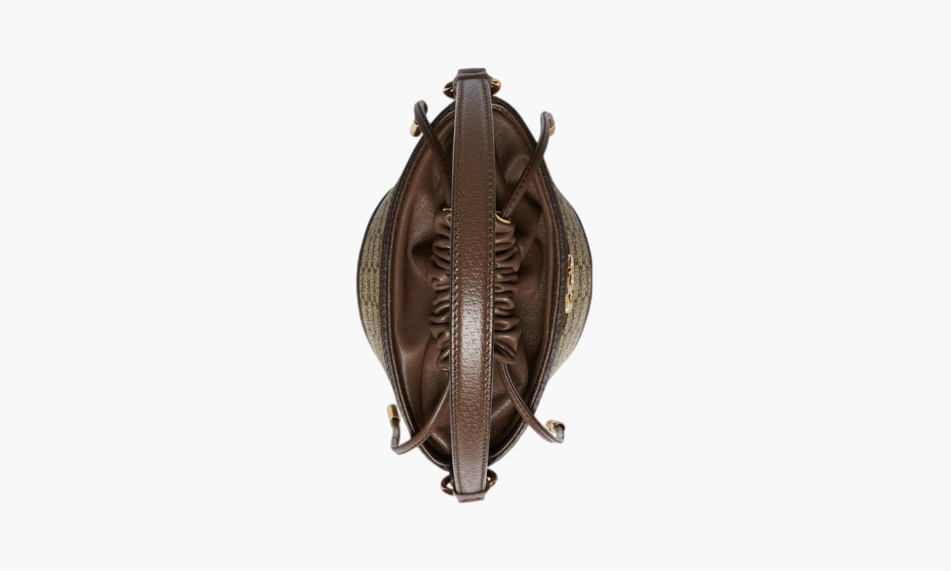 Gucci Ophidia Bucket Mini Bag Supreme Beige/Ebony | The Sortage