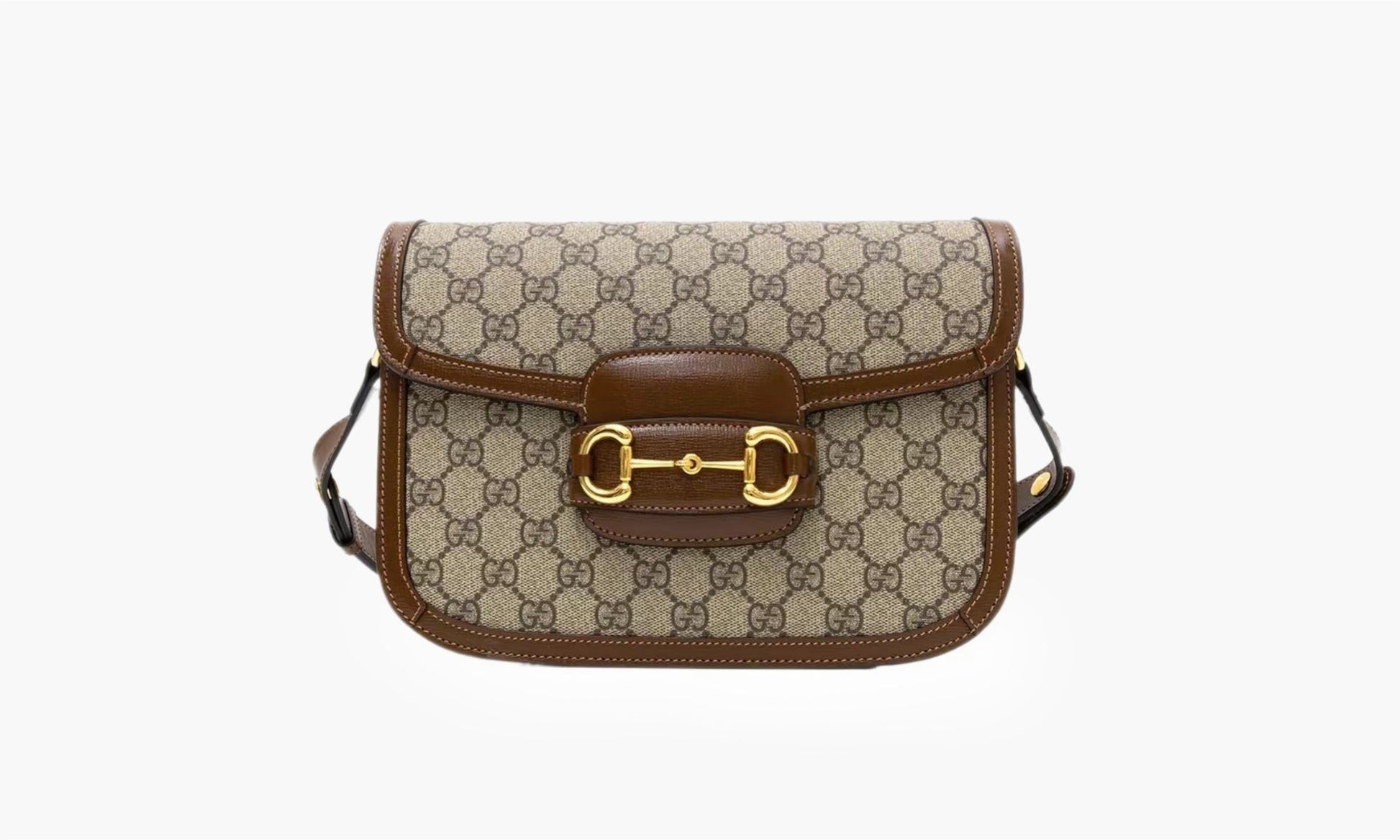 Gucci HORSEBIT 1955 MINI BAG Beige/Brown | The Sortage
