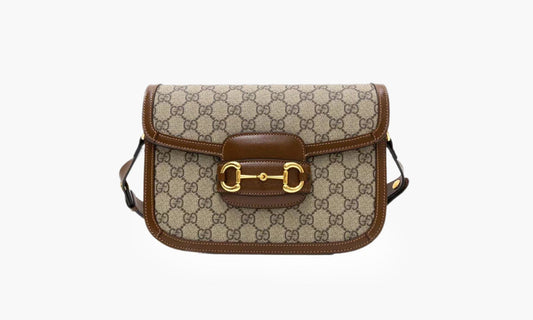 Gucci HORSEBIT 1955 MINI BAG Beige/Brown | The Sortage
