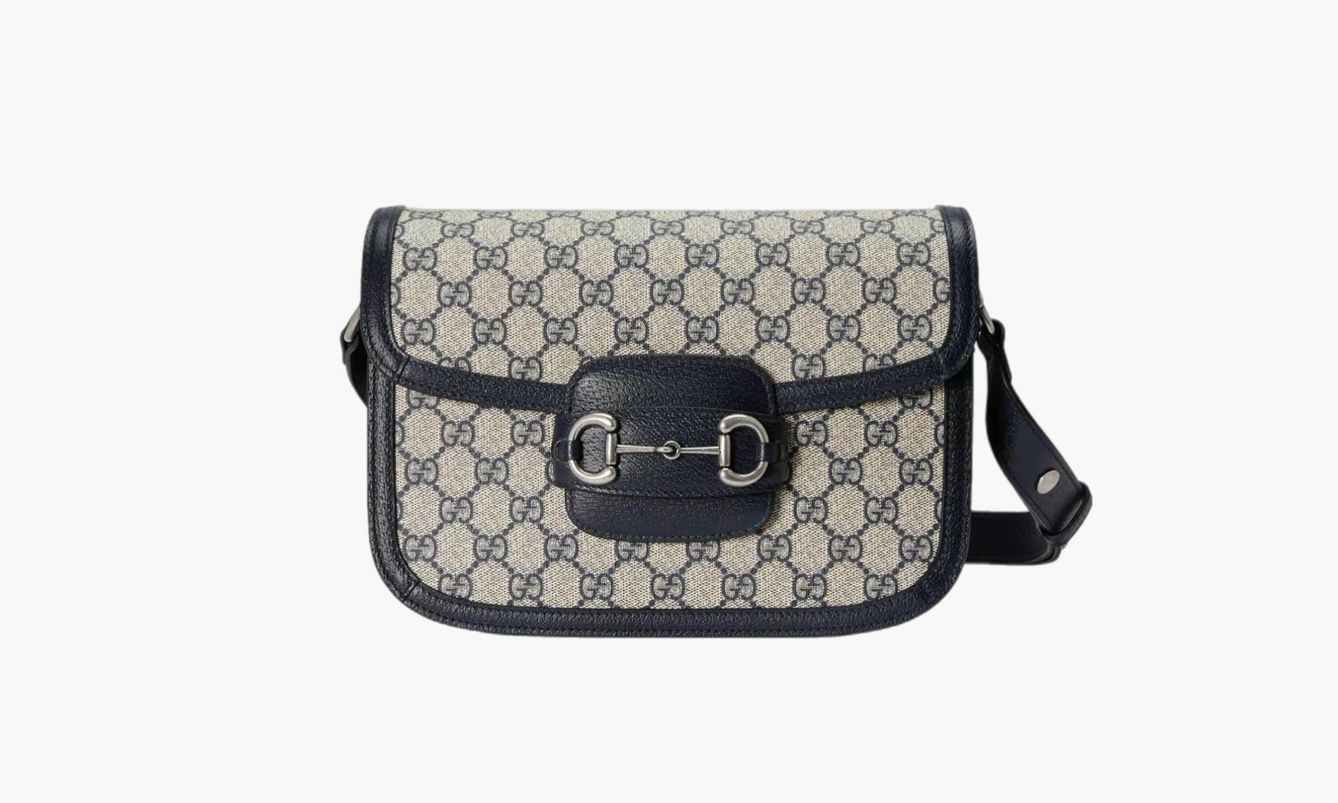 Gucci HORSEBIT 1955 MINI BAG Beige/Black | The Sortage