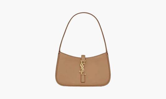 Saint Laurent Le 5 À 7 Mini Hobo Bag Brown