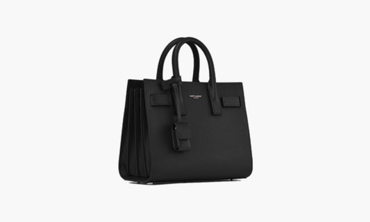 Saint Laurent Sac De Jour Nano Tote Smooth Leather Bag Noir | The Sortage