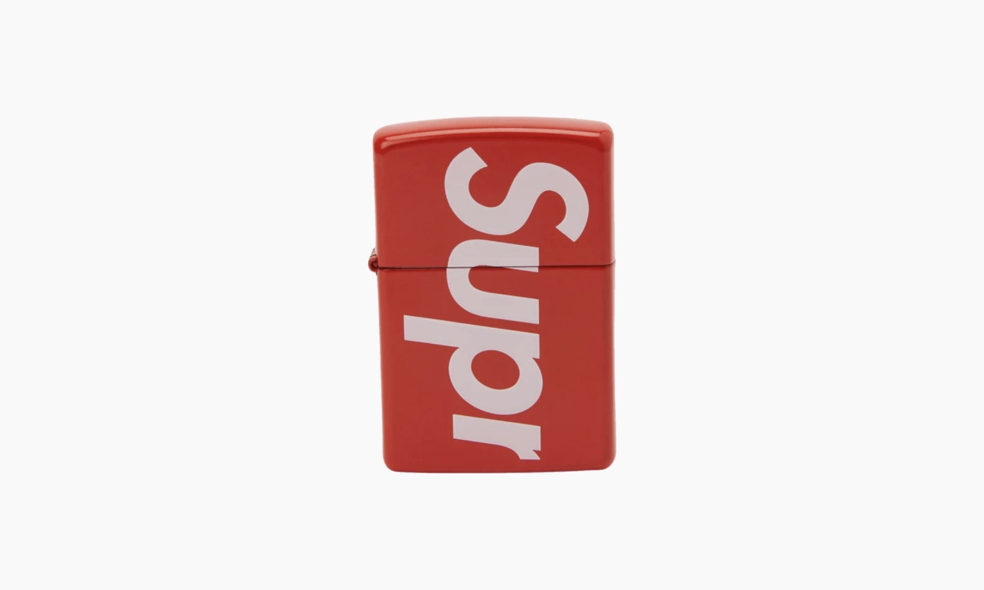 Supreme Logo Zippo Red | The Sortage
