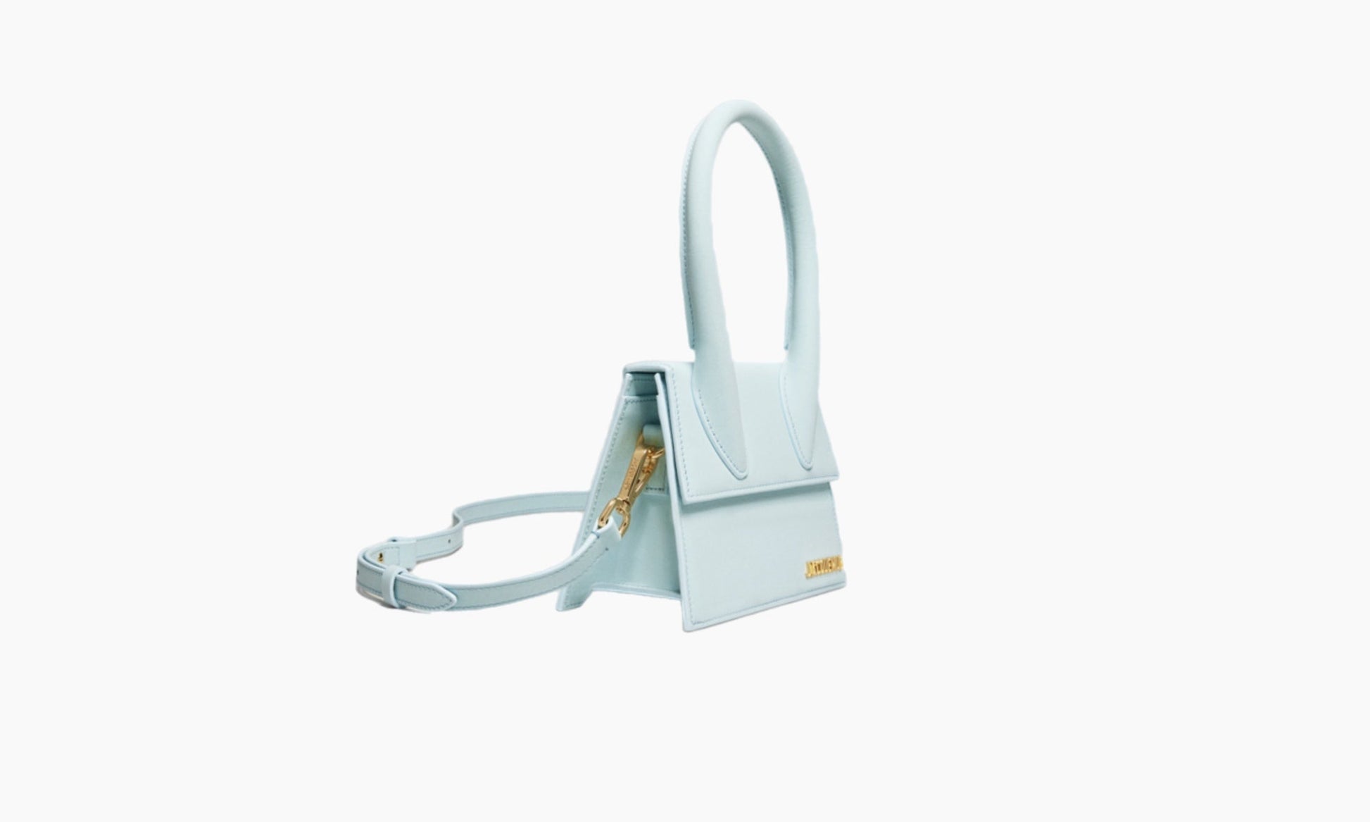 Jacquemus Le Chiquito Moyen Handbag Pale Blue | The Sortage
