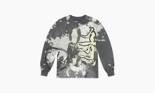 Travis Scott Cactus Jack Kaws For Fragment L/S Tee Multi Grey | The Sortage