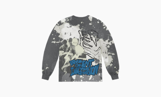 Travis Scott Cactus Jack Kaws For Fragment L/S Tee Multi Grey | The Sortage