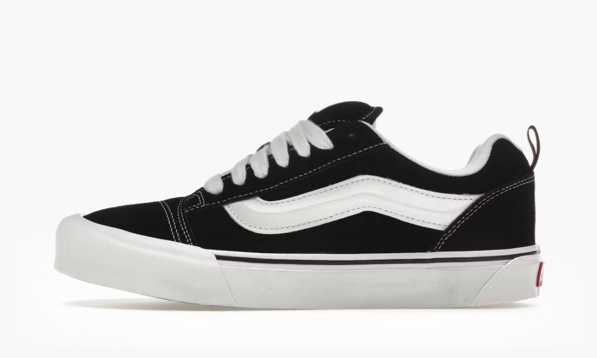Vans Knu Skool Black White - VN0009QC6BT | The Sortage