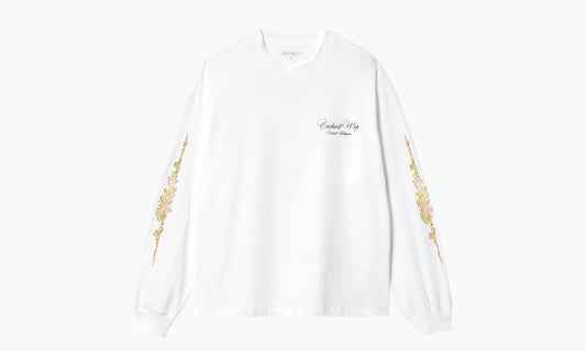 Carhartt WIP L/S Vino T-Shirt White | The Sortage