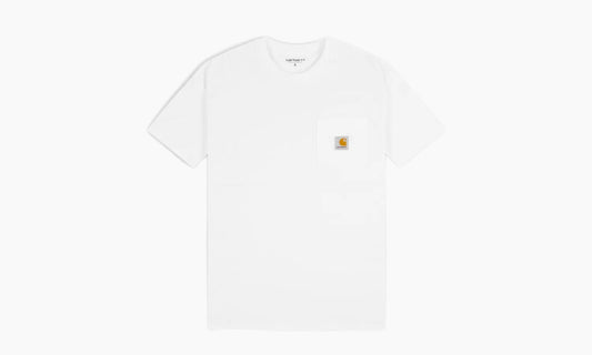 Carhartt WIP Short-Sleeve Local Pocket T-Shirt White | The Sortage