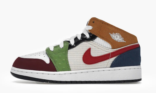 Air Jordan 1 Mid SE GS Messy Room - DR6957 100 | The Sortage