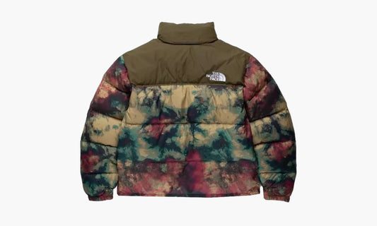 The North Face Womens Printed 1996 Retro Nuptse Jacket Antelope Tan/Ice Dye Print | The Sortage