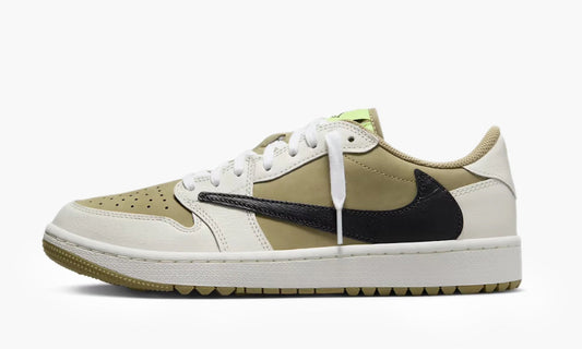 Air Jordan 1 Retro Low Golf Travis Scott Neutral Olive - FZ3124 200