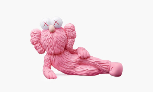 KAWS TIME OFF Vinyl Figure Pink | The Sortage