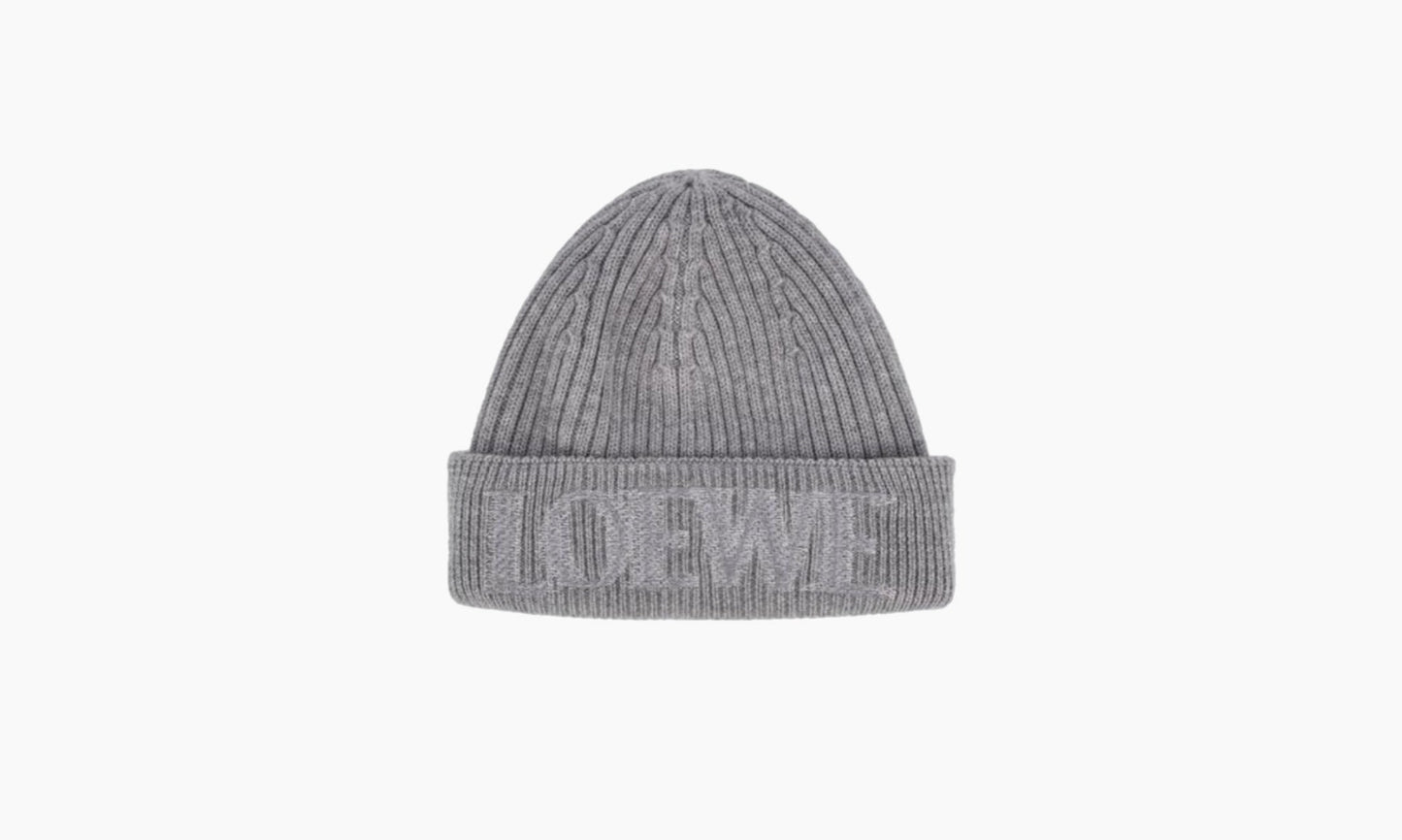 Logo Wool Beanie "Grey"