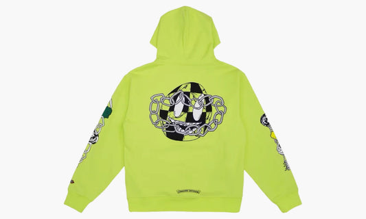 Chrome Hearts Matty Boy Link Hoodie Lime Green | The Sortage