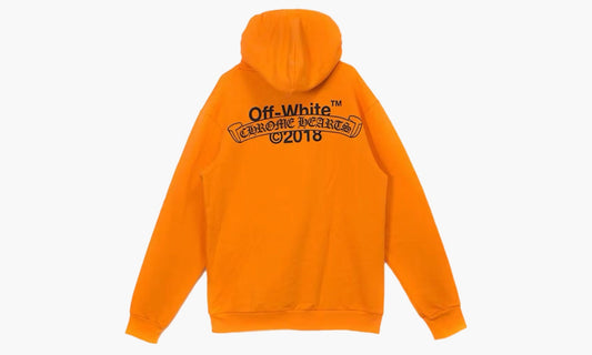 OFF-WHITE x Chrome Hearts 2018 Hoodie Orange/Black | The Sortage