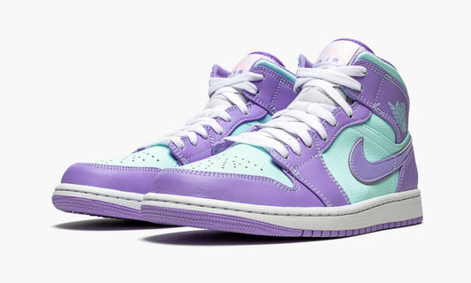 Air Jordan 1 Mid Purple Aqua - 554724 500 | The Sortage