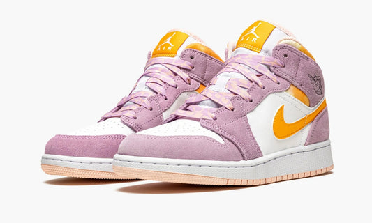 Air Jordan 1 Mid SE GS Arctic Pink University Gold - DC9517 600