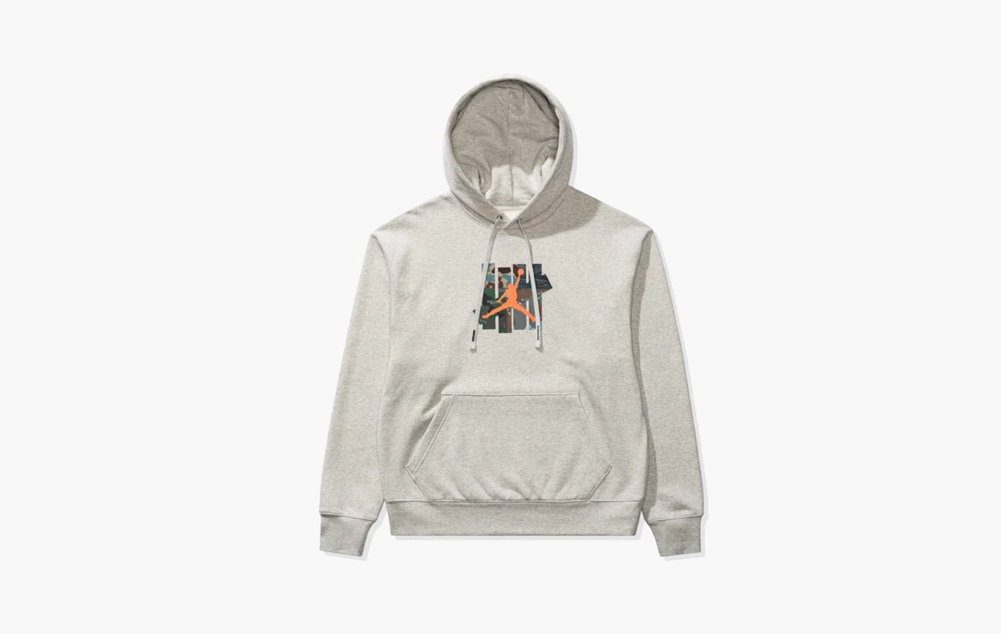 Jordan x Undefeated Pullovers Street Style Long Sleeves Hoodie Gray | Sortage.