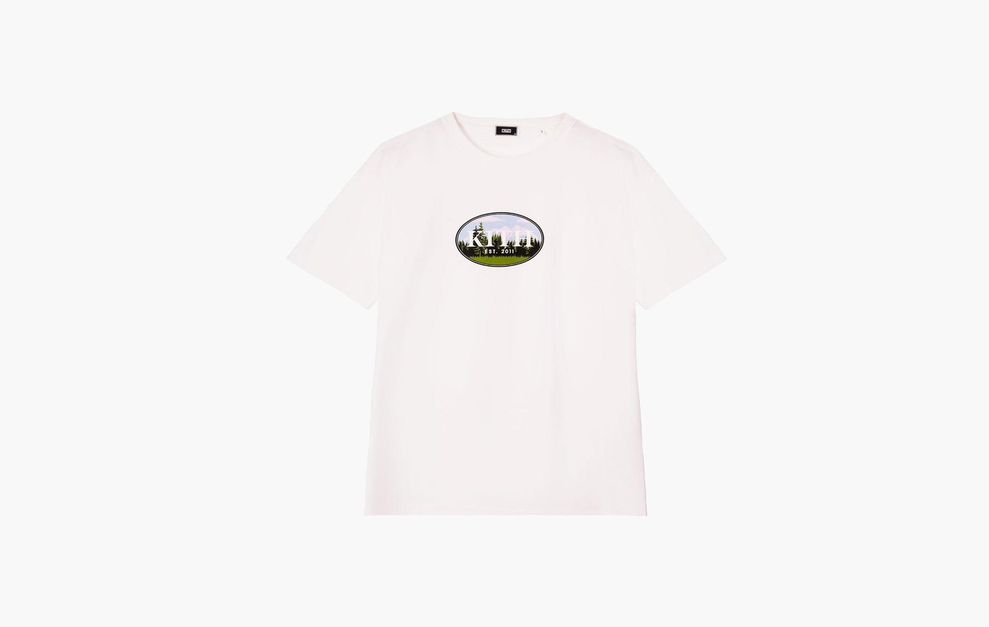 Kith Mountain Scene Tee White | Sortage.
