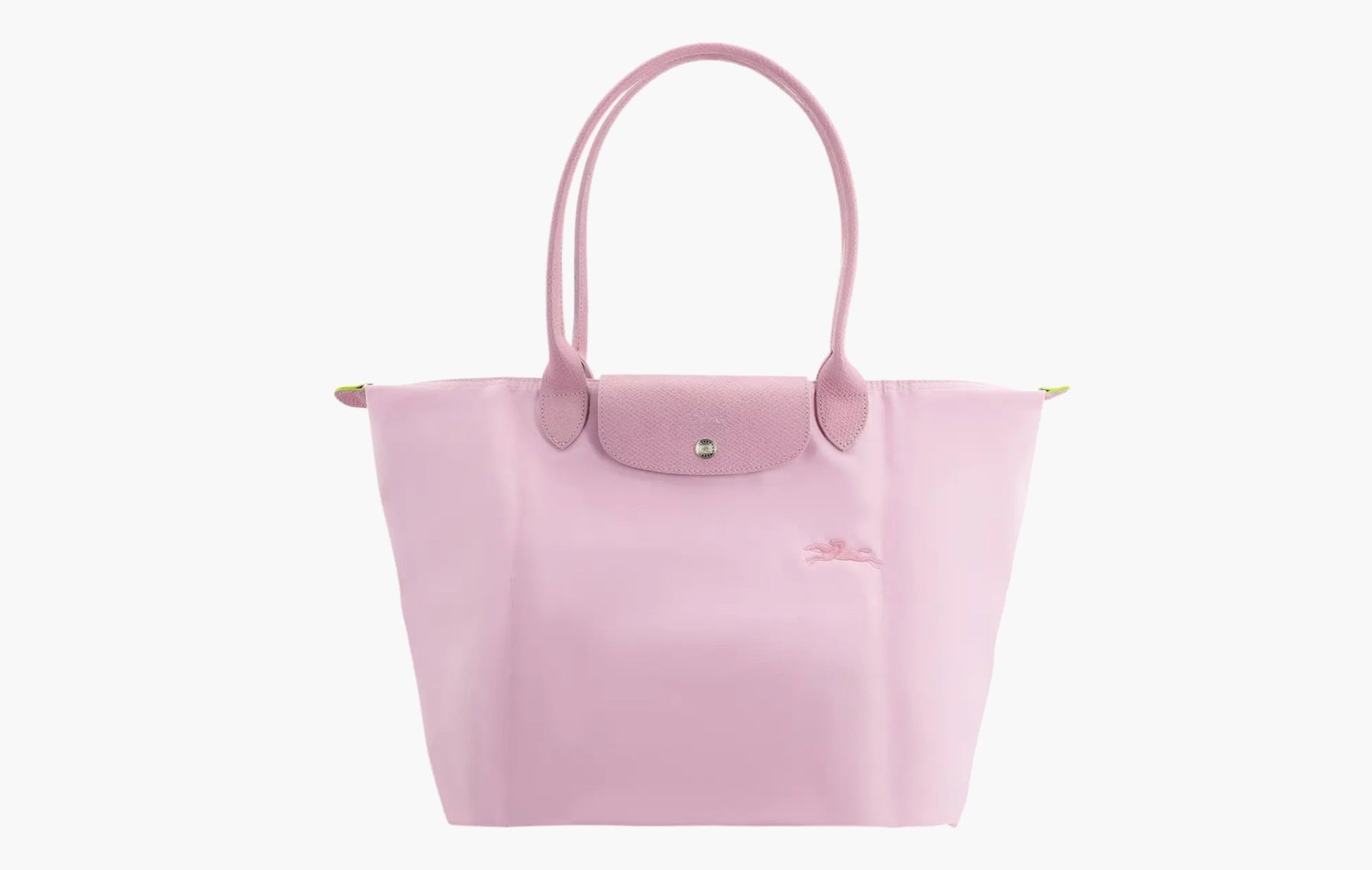 Longchamp Le Pliage Green Recycled Canvas M Shoulder Bag Pink | Sortage