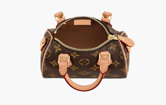Louis Vuitton Nano Speedy Monogram Canvas Brown | The Sortage