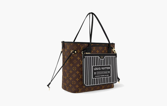 Louis Vuitton Neverfull Inside Out MM Black | The Sortage