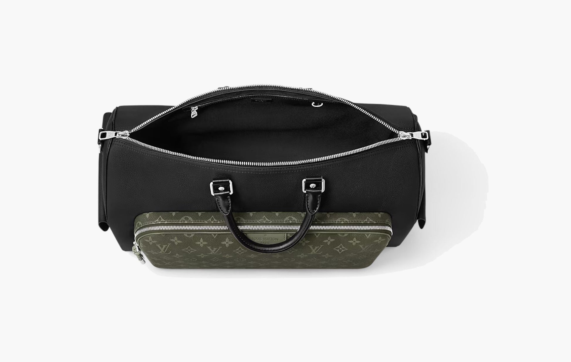 Louis Vuitton Keepall Bandoulière 50 Khaki Black | The Sortage