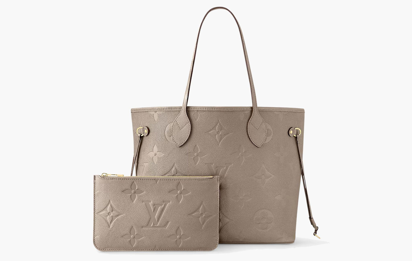 Louis Vuitton Neverfull MM Pelle Monogram Empreinte Dune | The Sortage