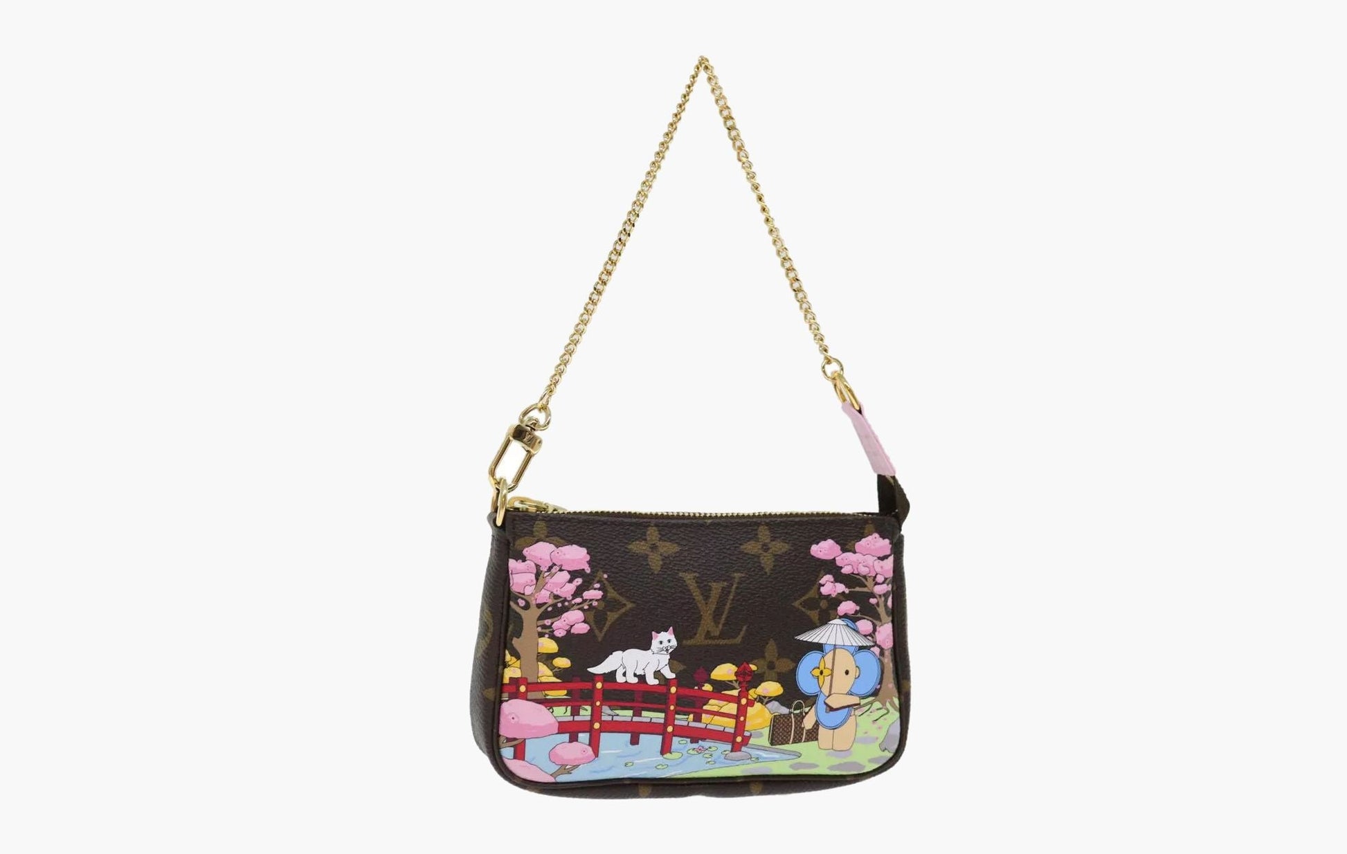 Louis Vuitton Monogram Vivienne Mini Pochette Pouch | The Sortage