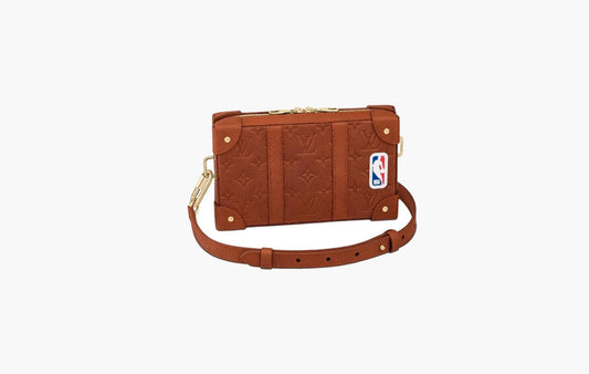 Louis Vuitton NBA Soft Trunk Wallet Ball Grain Leather Brown | The Sortage