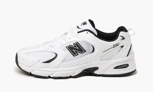 New Balance 530 White Black Details - MR530EWB | The Sortage