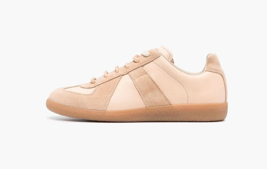 Maison Margiela Replica Nappa Leather Sneakers Fasion Beige | Sortage.