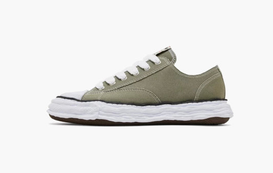 Maison Mihara Yasuhiro Peterson OG Sole Canvas Low Green - 11FW702-GRN | Sortage