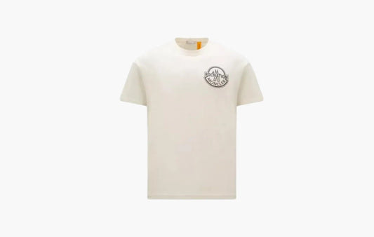 Moncler x Roc Nation by Jay-Z Logo T-Shirt Off White | Sortage