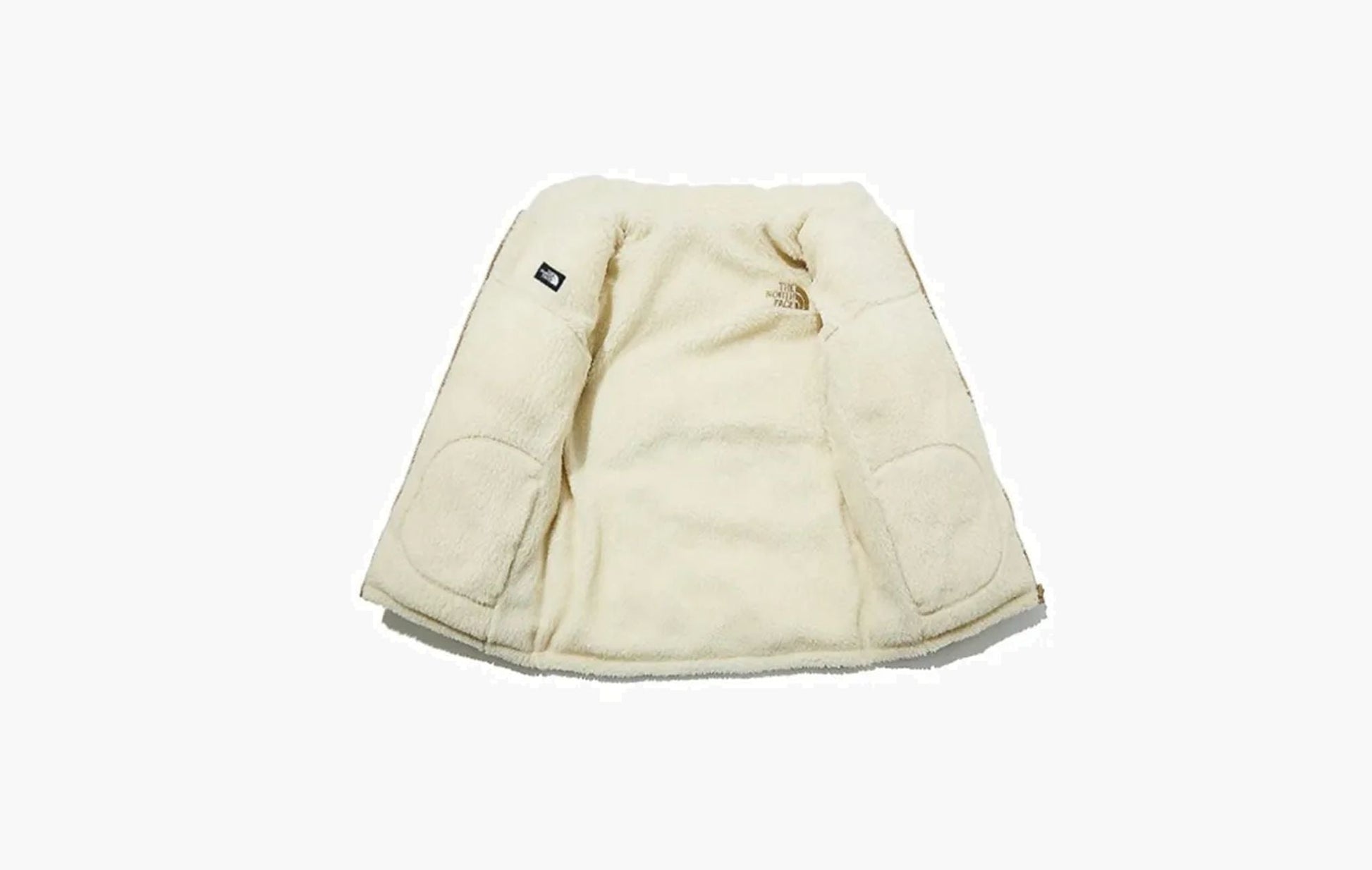 The North Face Fleece Jacket Beige Cream | Sortage