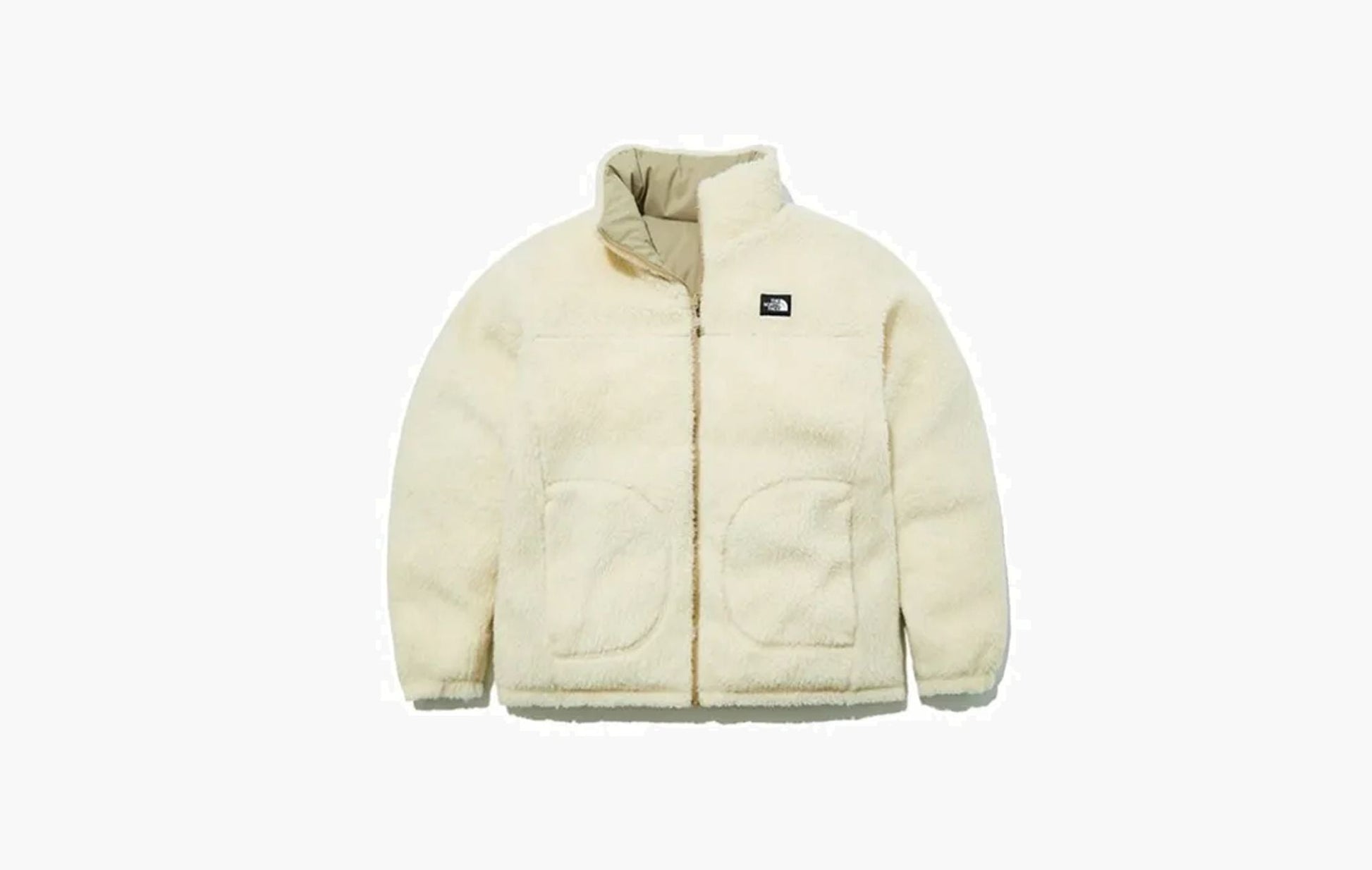 The North Face Fleece Jacket Beige Cream | Sortage