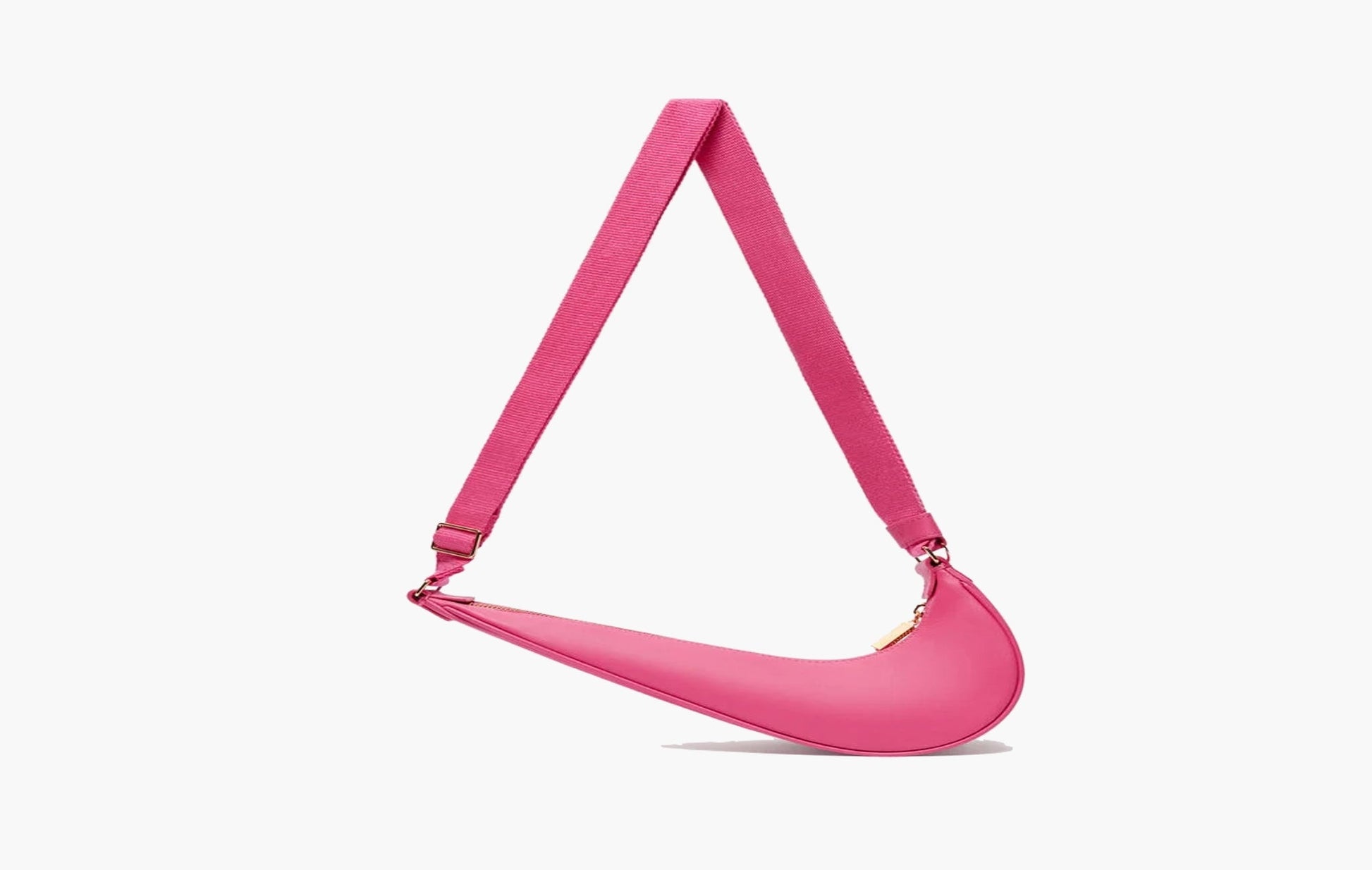 Jacquemus x Nike Le Sac Swoosh Small Dark Pink | The Sortage