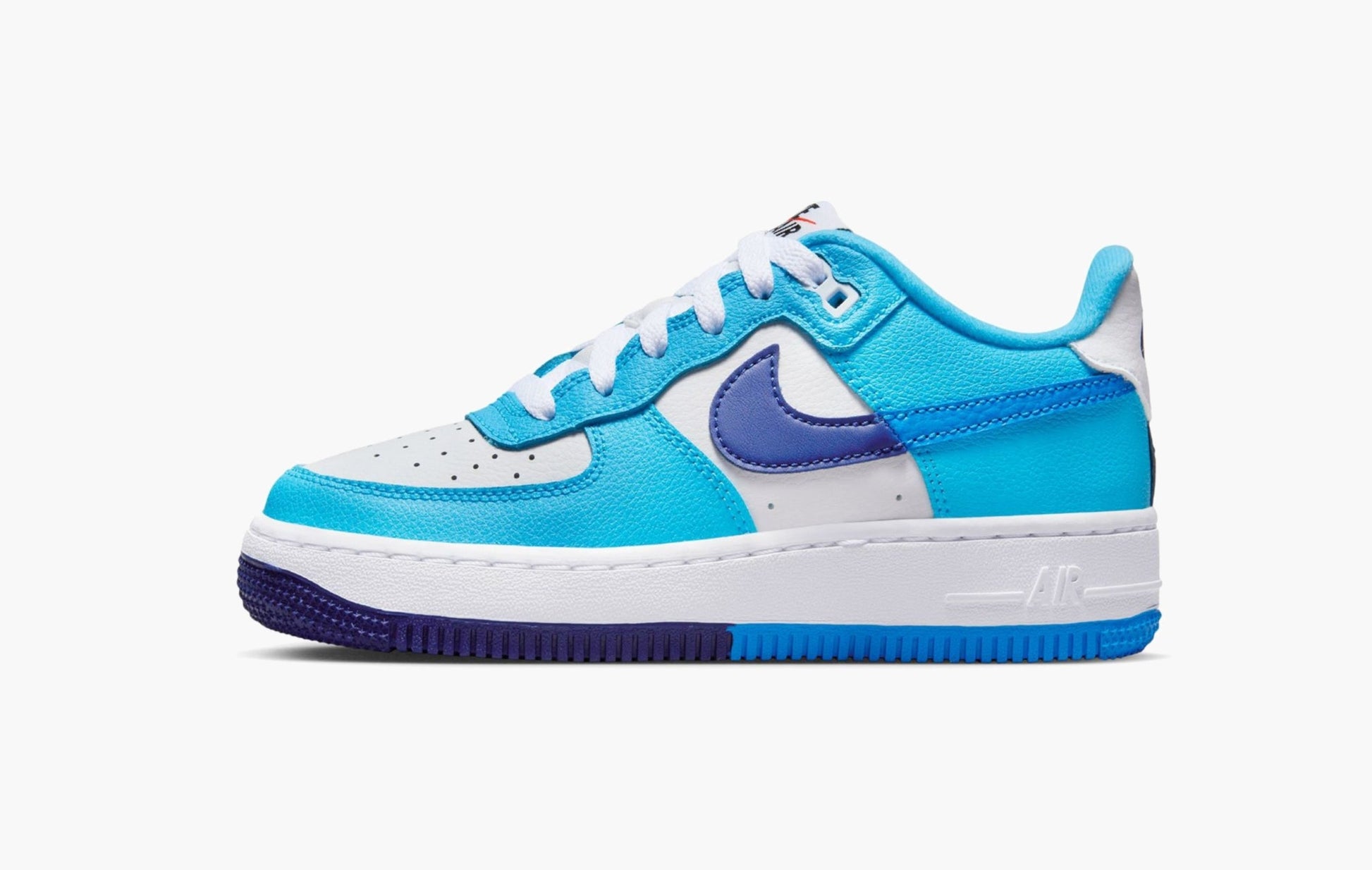 Nike Air Force 1 Low LV8 2 GS Light Photo Blue Deep Royal - DZ2660 100 | Sortage.