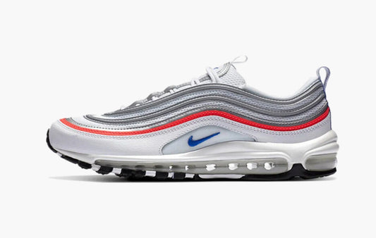 Nike Air Max 97 WMNS Metallic Silver Flash Crimson Racer Blue - CZ6087 101 | Sortage.
