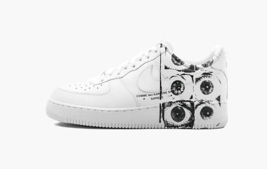 Nike x Supreme x COMME des GARCONS Air Force 1 Low Eyes - 923044 100 | Sortage.