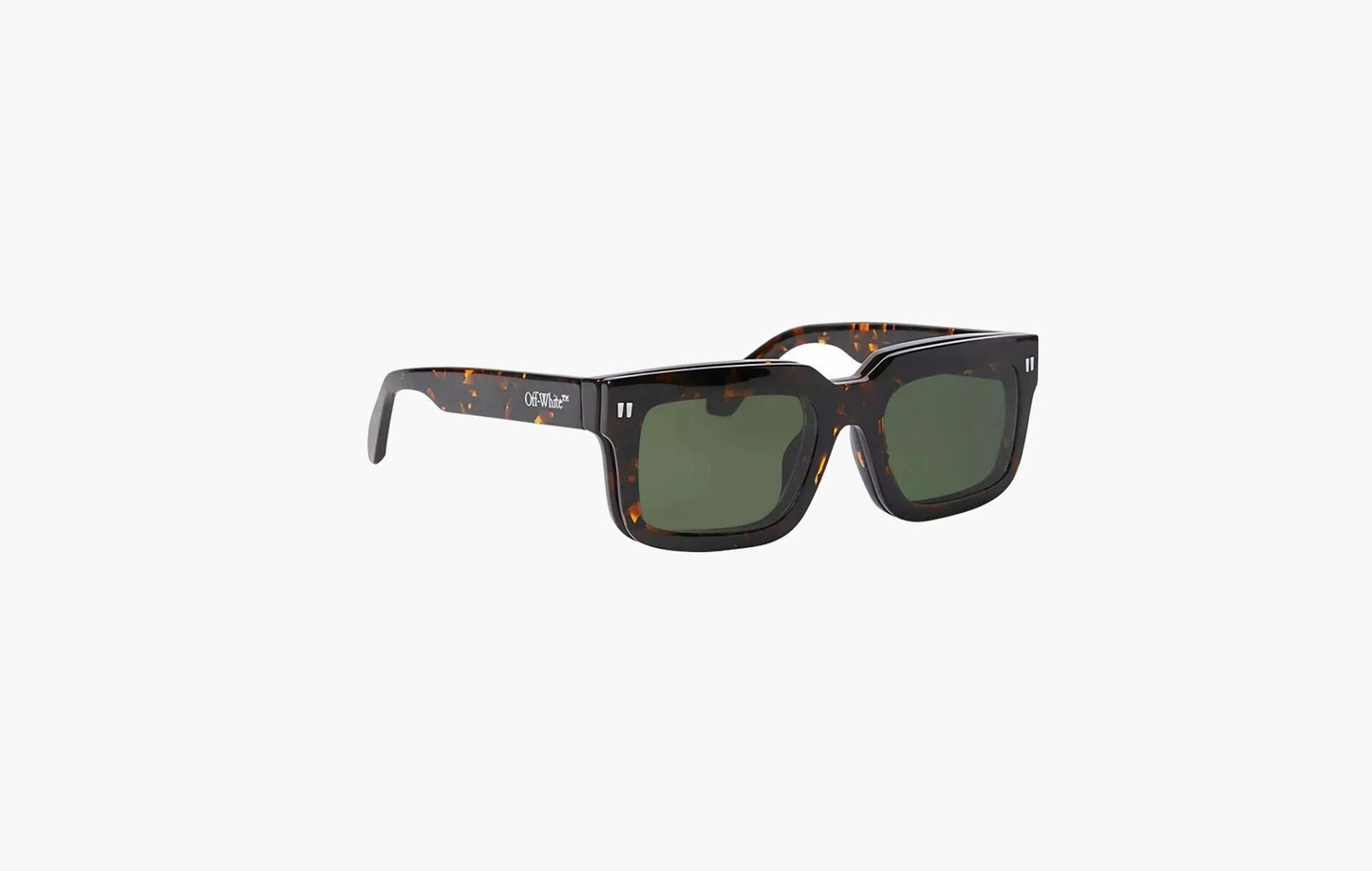 Off-White Clip On Eyeglasses Havana Dark Grey Polarized | The Sortage