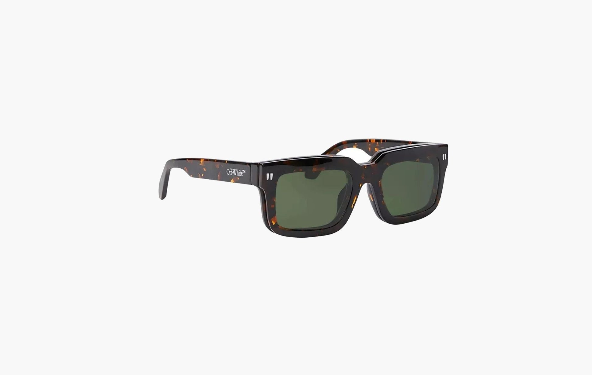 Off-White Clip On Eyeglasses Havana Dark Grey Polarized | The Sortage