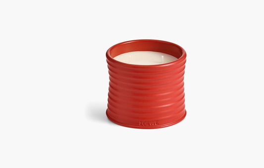 Loewe Medium Tomato Leaves Candle Red | The Sortage