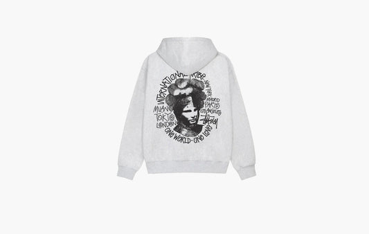 Stussy Camelot Hoodie Ash Heather | The Sortage