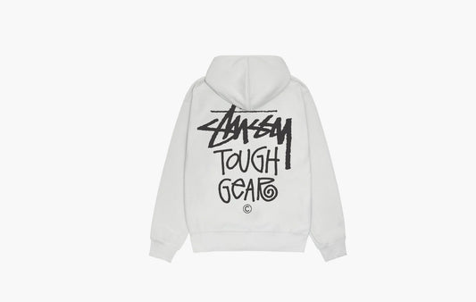 Stussy Tough Gear Hoodie Fog | The Sortage